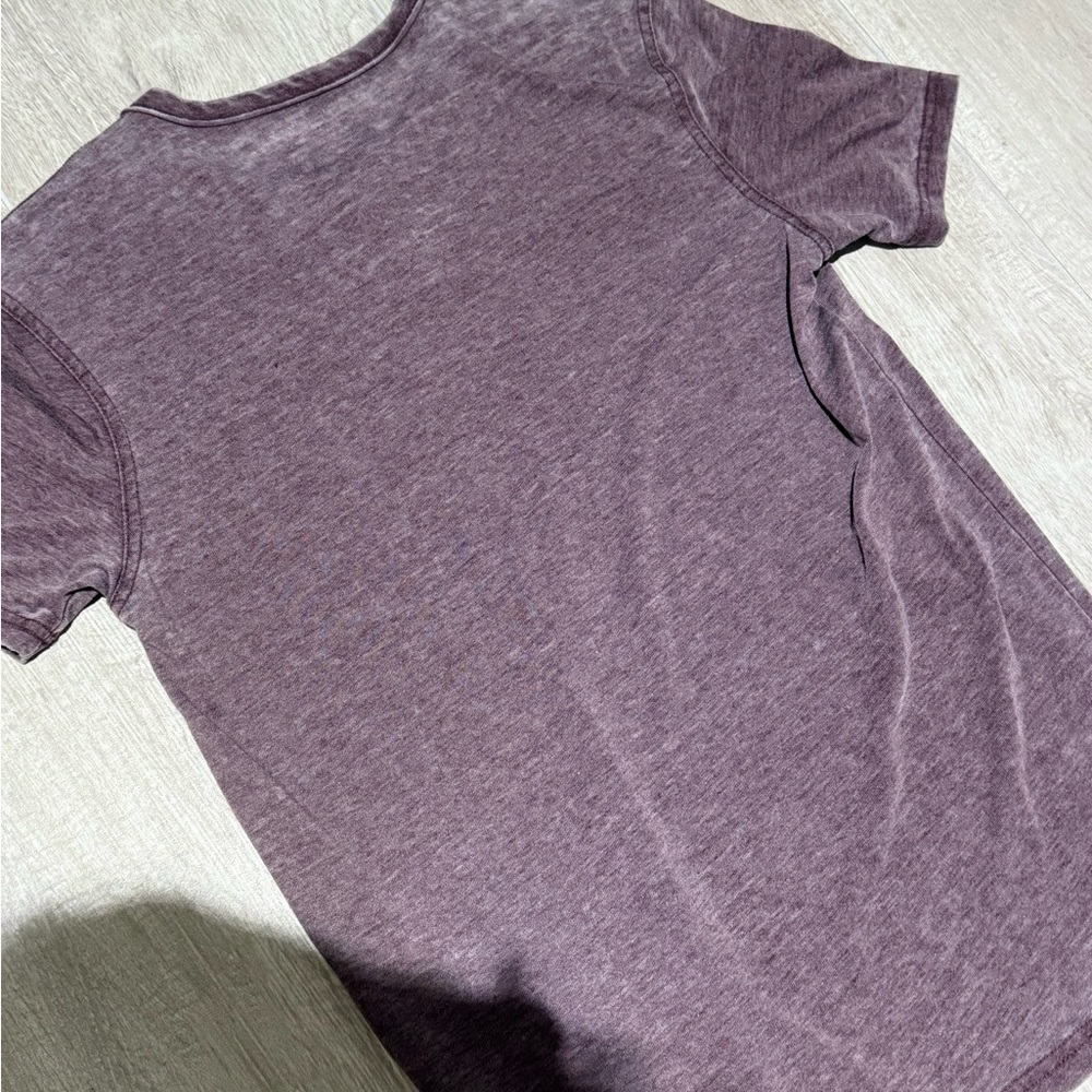 Lucky Brand Purple Short Sleeve Tee - Picture 9 of 9